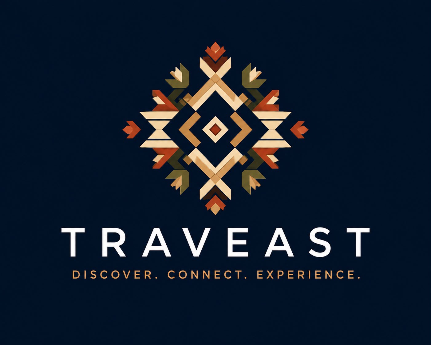Traveast logo — Discover. Connect. Experience.